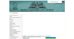 Desktop Screenshot of lotuspress.com
